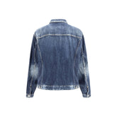 Dsquared² Blue Cotton Denim Jacket